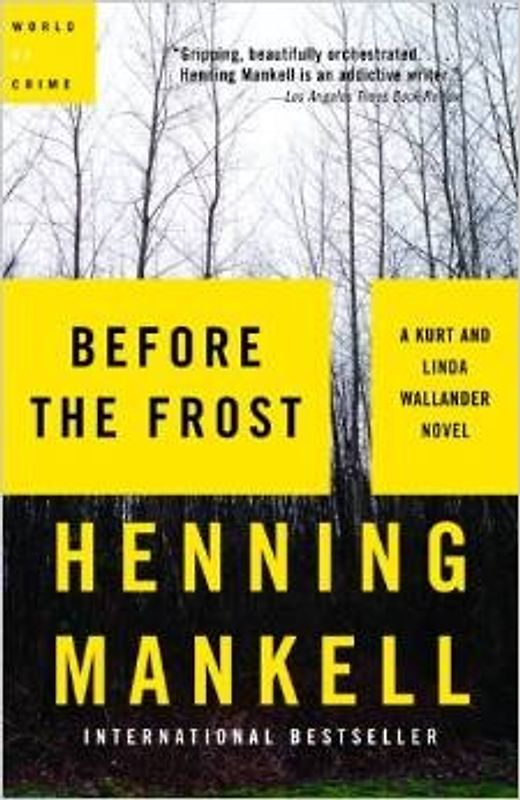 Before the Frost - Mankell, Henning