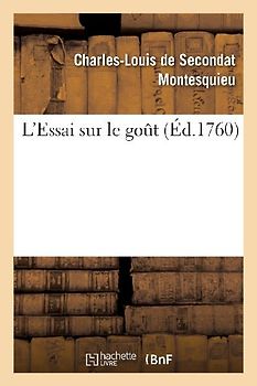 L'Essai Sur Le Goût