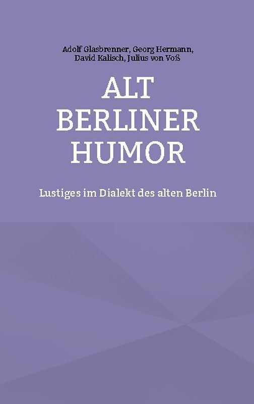 Alt Berliner Humor