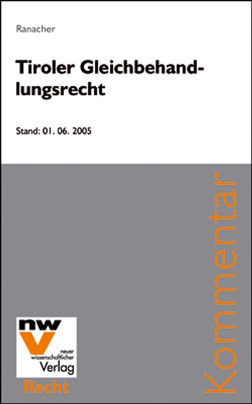 Tiroler Gleichbehandlungsrecht