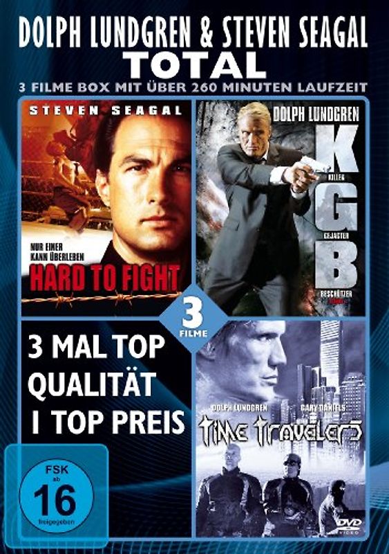 Dolph Lundgren & Steven Seagal (3 Filme-Box) DVD