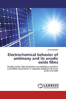 Electrochemical behavior of antimony and its anodic oxide films