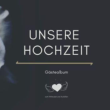 Unsere Hochzeit: Gästealbum für Hochzeitsgäste mit vorgefertigten Vorlagen zum Ausfüllen, Ankreuzen und Beglückwünschen als Erinnerung für Braut und ... mit dem Faktor für Hochzeitsspiele