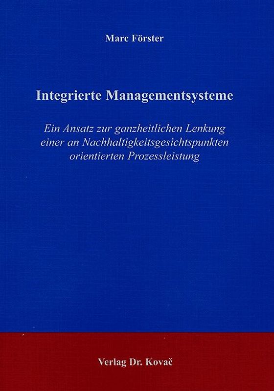 Integrierte Managementsysteme