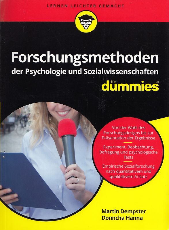 Forschungsmethoden der Psychologie und Sozialwissenschaften für Dummies