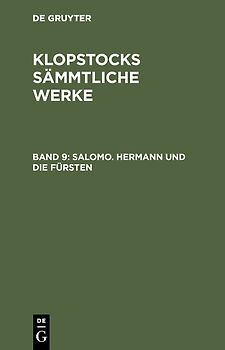 Salomo. Hermann und die Fürsten