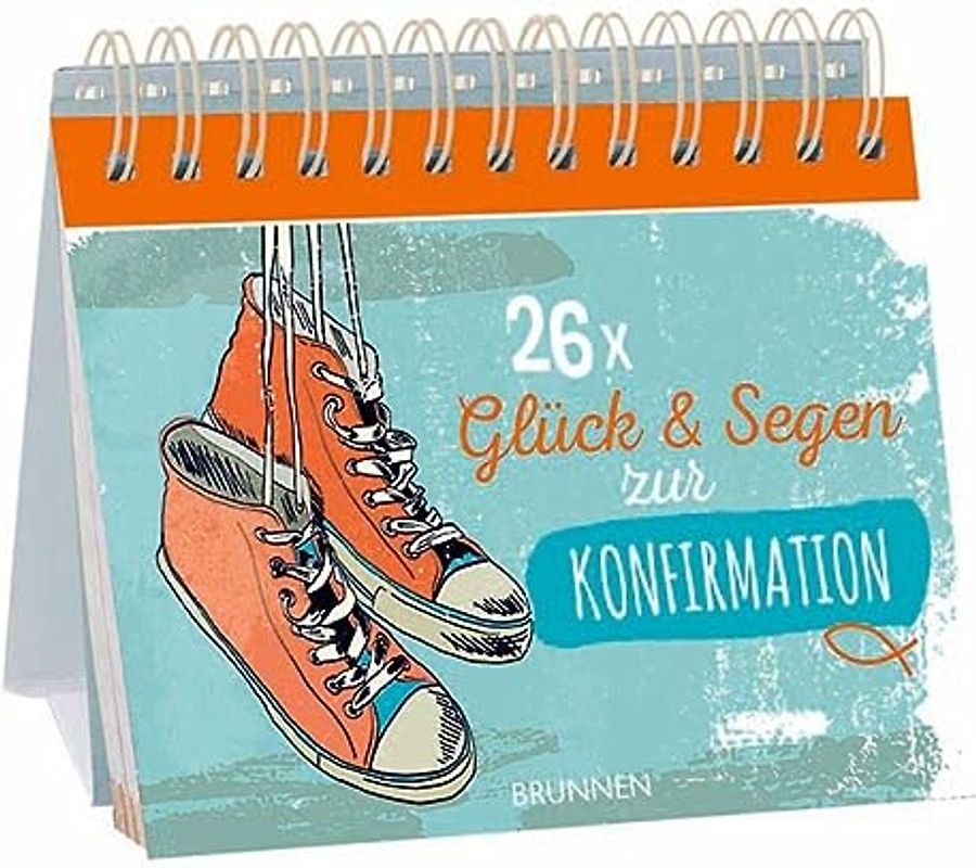 26 x Glück und Segen zur Konfirmation: Aufstellbuch