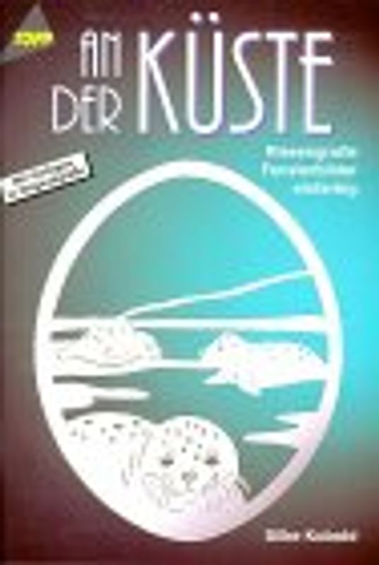 An der Küste. Riesengrosse Fensterbilder - einfarbig