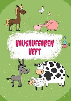 Hausaufgabenheft: Zum Notieren der Hausaufgaben für ein komplettes Schuljahr, inkl. Stundenplan, Schulnoten, Notizen