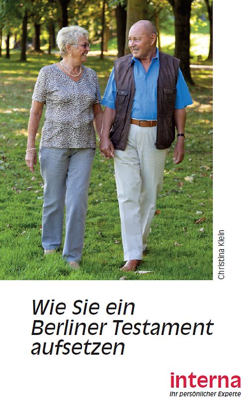 Wie Sie ein Berliner Testament aufsetzen