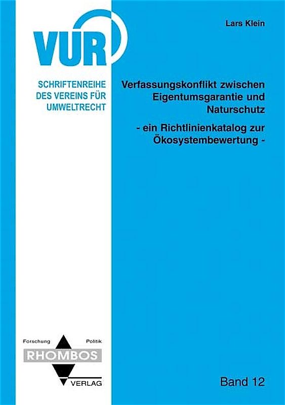 Verfassungskonflikt zwischen Eigentumsgarantie und Naturschutz