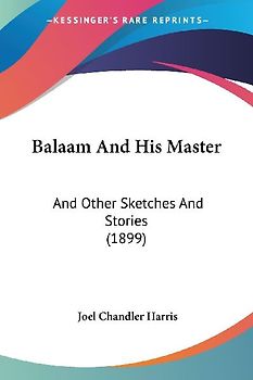 Balaam And His Master
