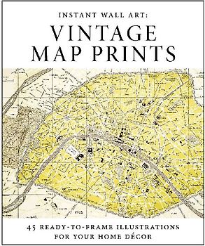 Instant Wall Art - Vintage Map Prints