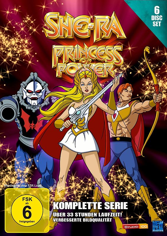 She-Ra - Princess of Power Die komplette Serie [6 DVDs] DVD