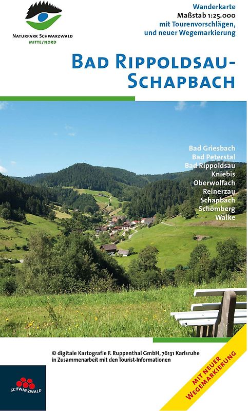 Wanderkarte Bad Rippoldsau-Schapbach