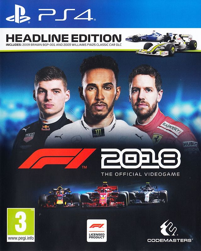 F1 2018 Headline Edition [EU Import] PlayStation 4
