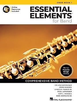 Essential Elements for Band Oboe Book 1 with Eei Online Resources Beginner Oboe Method and Sheet Music for Students and Teachers Comprehensive Band Method Newer 2025 Edition Available