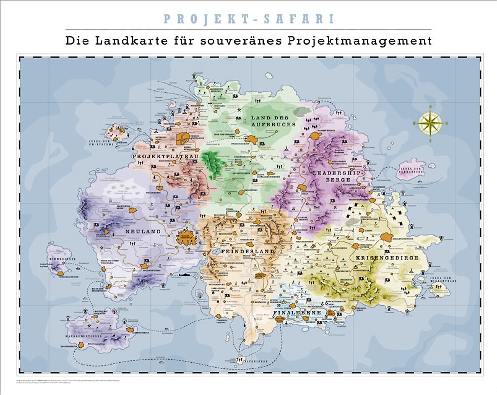 Projekt-Safari - Die Landkarte für souveränes Projektmanagement