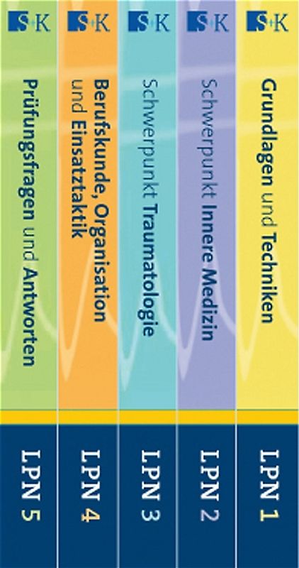 LPN - Lehrbuch für präklinische Notfallmedizin in 5 Bänden - CLASSIC