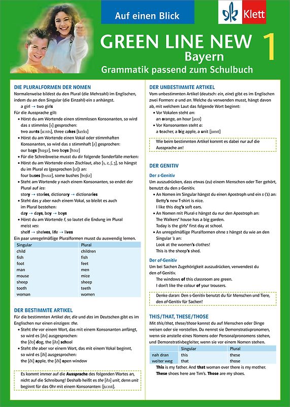 Green Line New Bayern 1 - Auf einen Blick