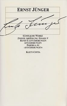 Sämtliche Werke / Annäherungen. Essays V