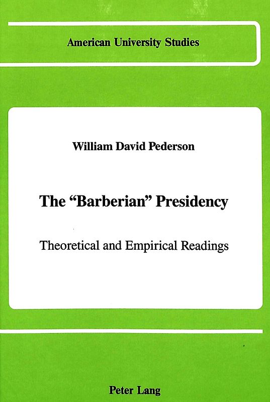 The «Barberian» Presidency