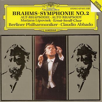 Berliner Philarmoniker - Claudio Abbado: Johannes Brahms - Symphonie No. 2 / Alt-Rhapsodie
