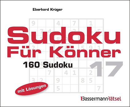 Sudoku für Könner 17 (5 Exemplare à 2,99 €)