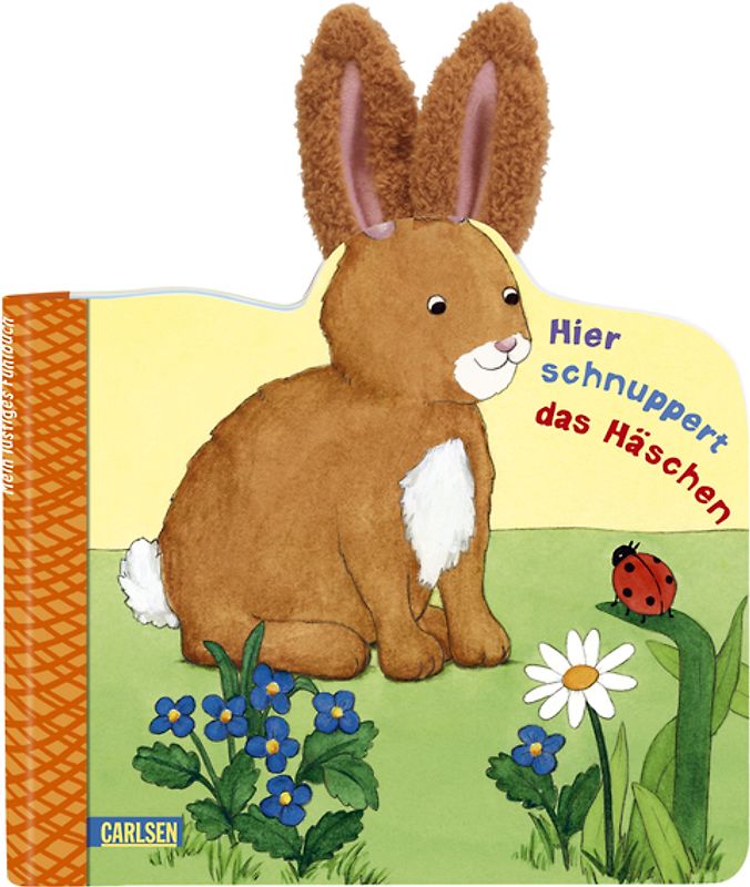 Hier schnuppert das Häschen