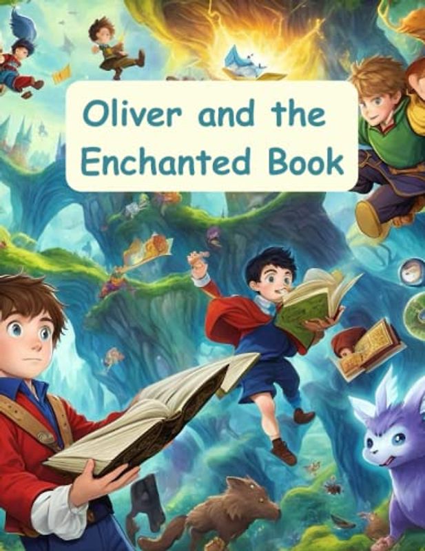 Oliver and the Enchanted Book : Oliver's Extraordinary Adventures: Unlocking the Magic Within: Discover the Power of Imagination and Unleash Your Extraordinary Potential