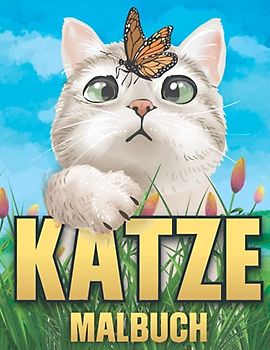 katze malbuch: Katzen Malbuch 50 erstaunliche Zeichnungen , Erstaunliches Geschenk für Mädchen , Jungen und Erwachsene, , Katzen Malbuch für Katzenliebhaber