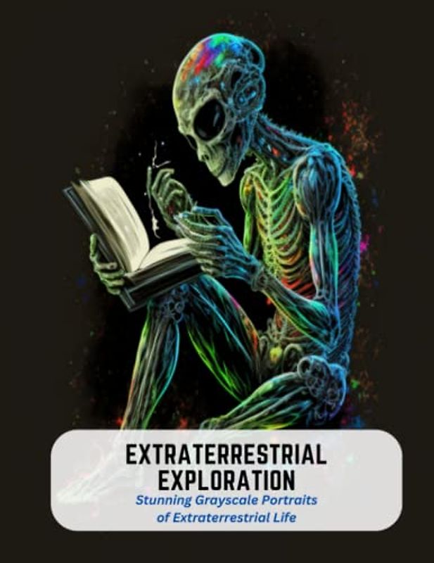 Extraterrestrial Exploration: Stunning Grayscale Portraits of Extraterrestrial Life