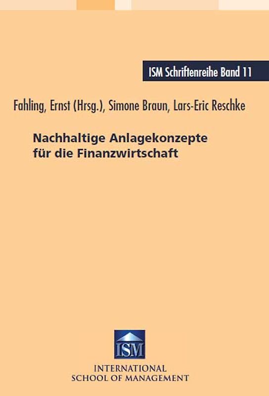 Nachhaltige Anlagekonzepte für die Finanzwirtschaft