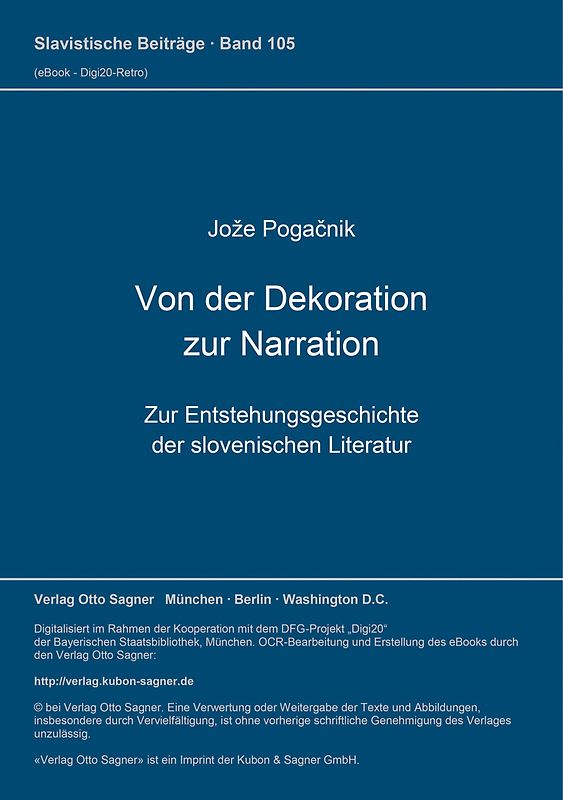 Von der Dekoration zur Narration