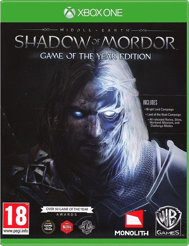 Mittelerde: Mordors Schatten [Game of the Year Edition, AT Import] Xbox One