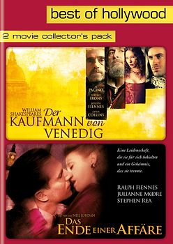 Best Of Hollywood: 2 Movie Collection 20: Der Kaufmann von Venedig /Das Ende einer Affäre DVD