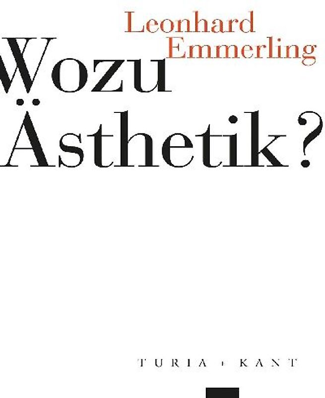 Wozu Ästhetik?