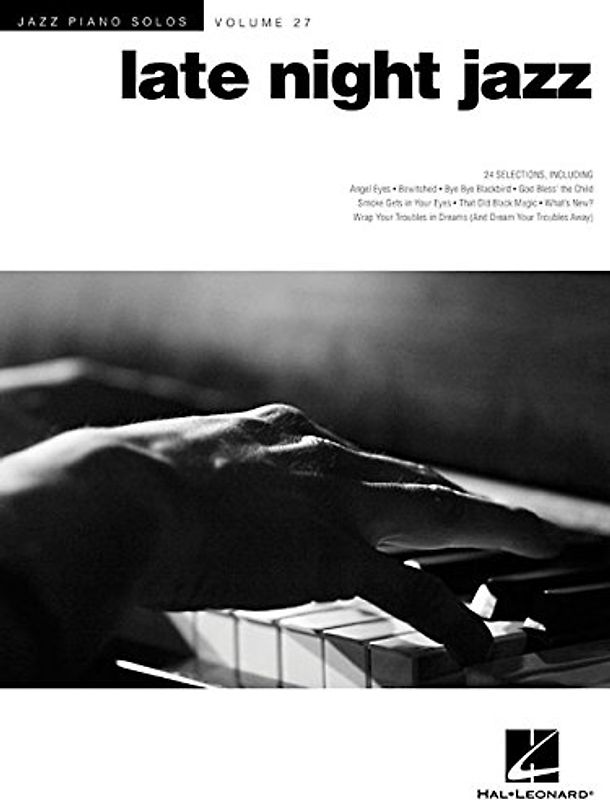 Jazz Piano Solos Volume 27: Late Night Jazz (Jazz Piano Solos (Numbered)) - Various