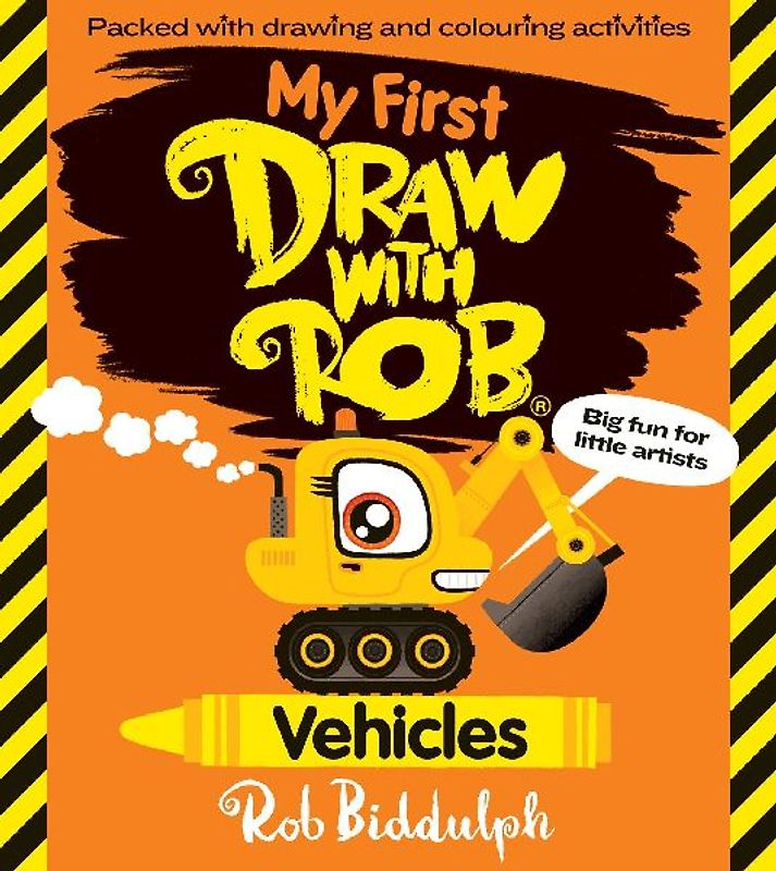 My First Draw with Rob: Vehicles