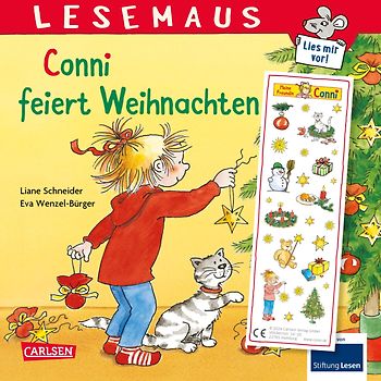 LESEMAUS 58: Conni feiert Weihnachten