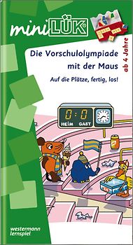 miniLÜK-Übungshefte / miniLÜK. Kindergarten / Kindergarten/Vorschule: Die Vorschulolympiade mit der Maus