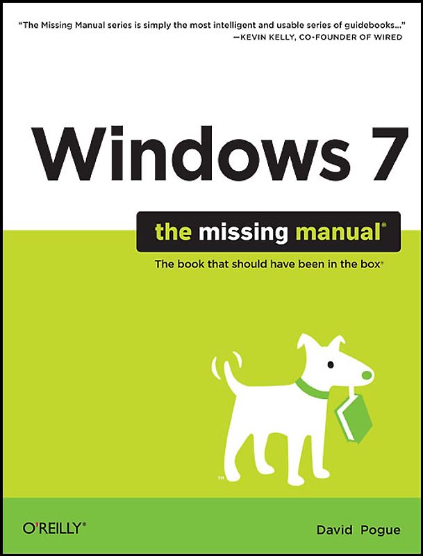 Windows 7: The Missing Manual
