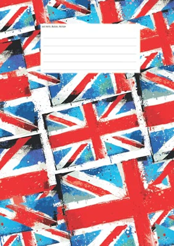 Hefte - Blöcke - Notizen: Vokabelheft DIN A4, 50 Seiten, Soft Cover, Inhaltsverzeichnis, 2 Spalten, Erfolgs-Tracker, Schulheft englisch