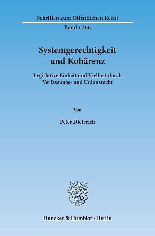 Systemgerechtigkeit und Kohärenz.