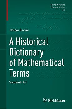 A Historical Dictionary of Mathematical Terms