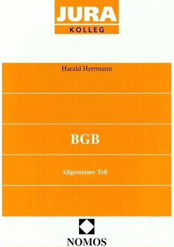 BGB - Allgemeiner Teil
