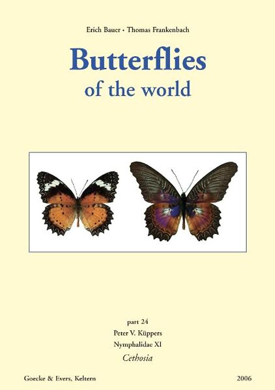Butterflies of the World / Nymphalidae XI: Cethosia