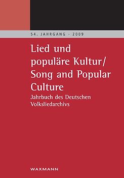 Lied und populäre Kultur – Song and Popular Culture 54 (2009)