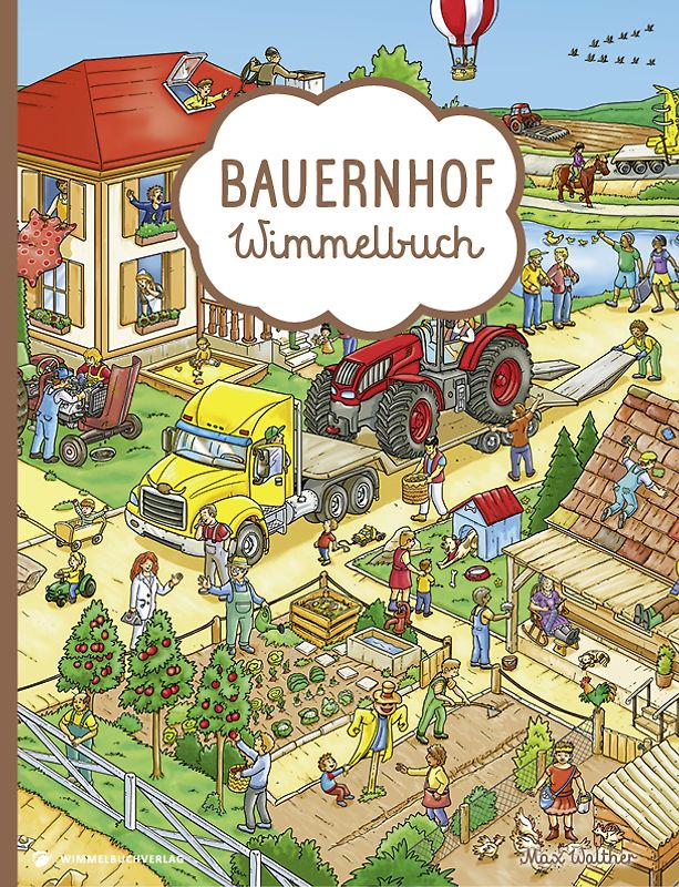 Bauernhof Wimmelbuch Pocket