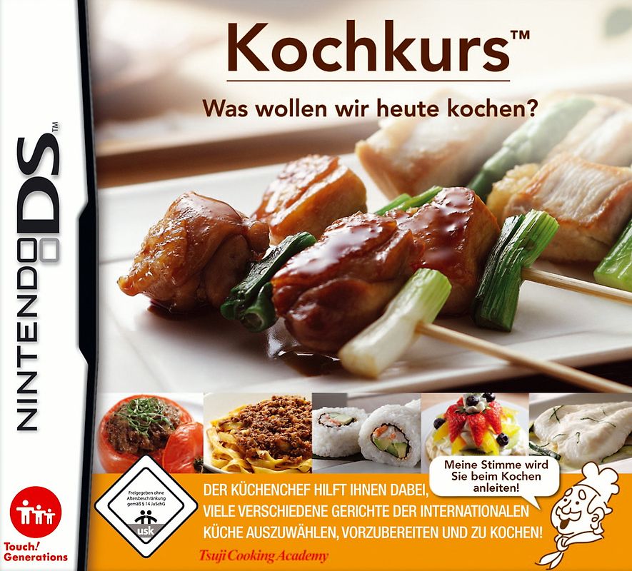 Kochkurs: Was wollen wir heute kochen? Nintendo DS